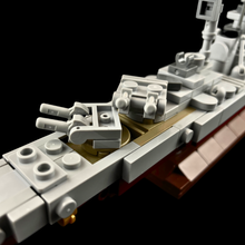 Bismarck Battleship Building Kit - 1:1000 Scale GoBricks MOC Kit