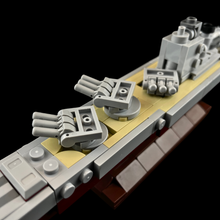 HMS Nelson Battleship Building Kit - 1:1000 Scale GoBricks MOC Kit
