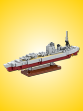 HMS Nelson Battleship Building Kit - 1:1000 Scale GoBricks MOC Kit