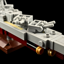 HMS Hood Battlecruiser Building Kit - 1:1000 Scale GoBricks MOC Kit
