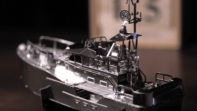 Metal Time Guardian of the Coasts Boat – Metal Model Kit