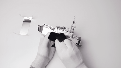 Metal Time Guardian of the Coasts Boat – Metal Model Kit