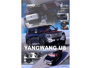 Yangwang U8 Black 1/64 Diecast Model Car by Inno Models