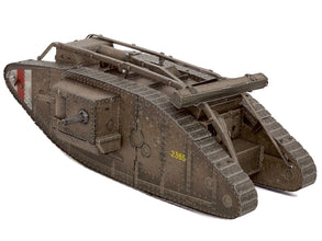 Model Kit British Mark IV Tank (Moderate Difficulty) Steel Model by Metal Earth-1