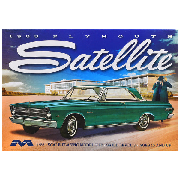 Skill 3 Model Kit 1965 Plymouth Satellite 1/25 Scale Model by Moebius-0