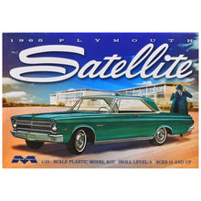 Skill 3 Model Kit 1965 Plymouth Satellite 1/25 Scale Model by Moebius-0