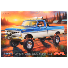 Skill 3 Model Kit 1971 Ford F-250 Custom Lifted 4x4 Pickup Truck 1/25 Scale Model by Moebius-0