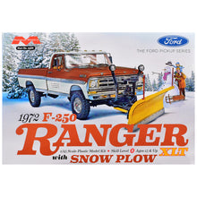 Skill 3 Model Kit 1972 Ford F-250 Ranger XLT Pickup Truck with Snow Plow 1/25 Scale Model by Moebius-0