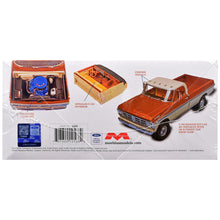 Skill 3 Model Kit 1972 Ford F-250 Ranger XLT Pickup Truck with Snow Plow 1/25 Scale Model by Moebius-1