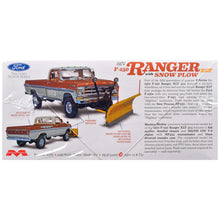 Skill 3 Model Kit 1972 Ford F-250 Ranger XLT Pickup Truck with Snow Plow 1/25 Scale Model by Moebius-2