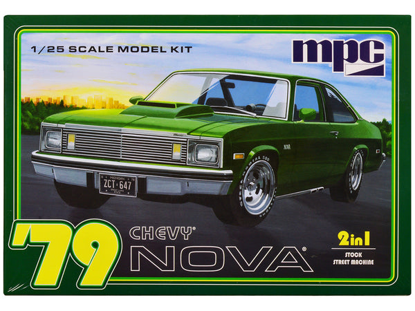 Skill 2 Model Kit 1979 Chevrolet Nova 2-in-1 Kit 1/25 Scale Model by MPC-0