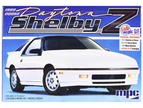 Skill 2 Model Kit 1988 Dodge Shelby Daytona Z 2-in-1 Kit 1/25 Scale Model by MPC-0