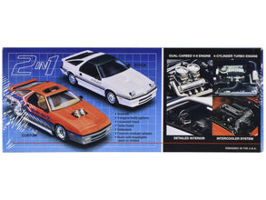 Skill 2 Model Kit 1988 Dodge Shelby Daytona Z 2-in-1 Kit 1/25 Scale Model by MPC-1