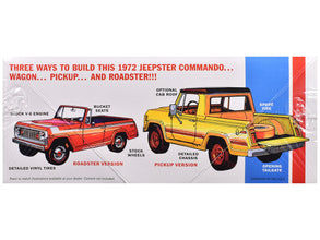 Skill 2 Model Kit 1972 Jeep Jeepster Commando 1/25 Scale Model by MPC-1
