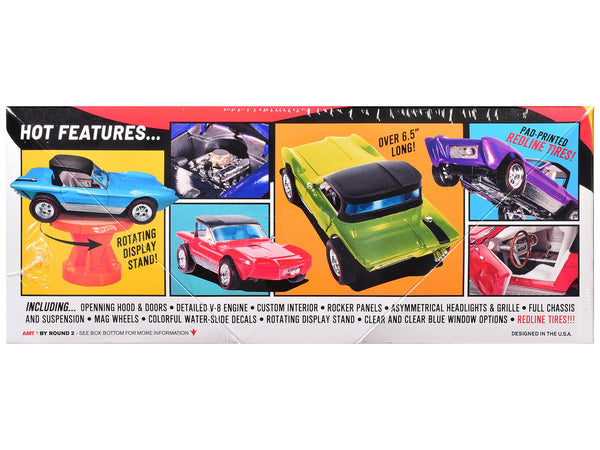 Skill 2 Model Kit Python Car "Hot Wheels" 1/25 Scale Model by MPC-1