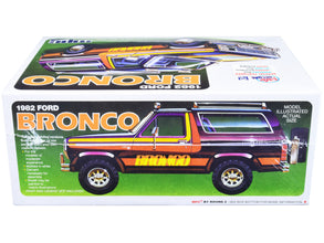 Skill 2 Model Kit 1982 Ford Bronco 1/25 Scale Model by MPC-1
