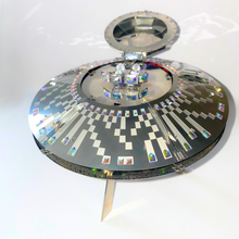 Metal Time Stellar Raiders UFO with Swarovski Crystals – Metal Model Kit