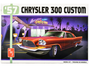 Skill 2 Model Kit 1957 Chrysler 300 Custom 1/25 Scale Model by AMT-0