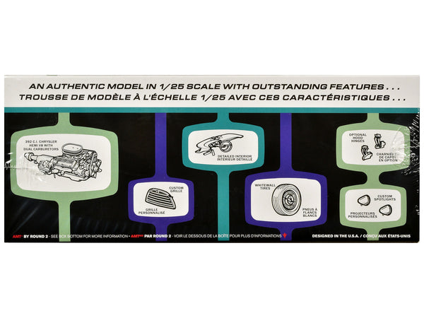 Skill 2 Model Kit 1957 Chrysler 300 Custom 1/25 Scale Model by AMT-1