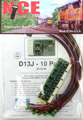 NCE D13J HO DCC decoder 10-pack