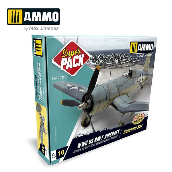 AMMO by Mig Jimenez WWII US Navy Aircraft Super Pack