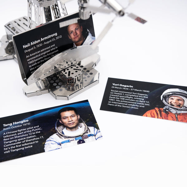 Metal Time Astronauts Lodge Space Station – Metal Model Kit