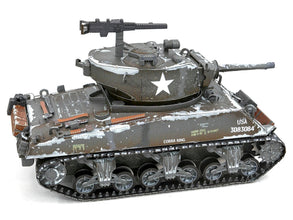 Model Kit United States M4 Sherman Tank (Moderate Difficulty) Steel Model by Metal Earth-1