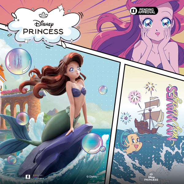 Statue Ariel - Disney's Princess Animated Icons - Iron Studios
