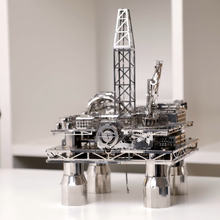 Metal Time Treasure Finder Oil Rig – Metal Model Kit