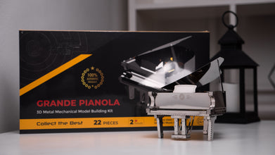 Grande Pianola Grand Piano Metal Model Kit