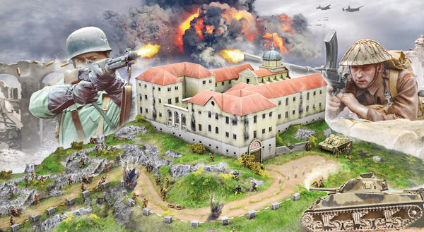 Italeri 1/72 Montecassino Abbey 1944 Battle Set 6198