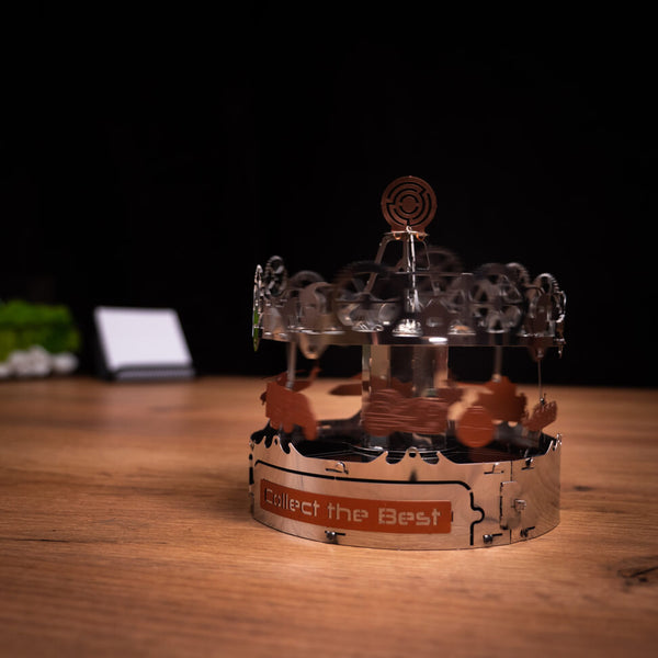Metal Time Riding the Best Carousel - Metal Model Kit