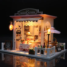 DIY 3D Shop Puzzle Mini House Assembly Kit