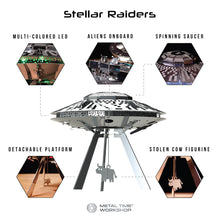 Metal Time Stellar Raiders UFO - Metal Model Kit