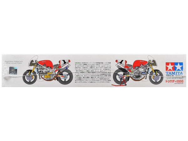 Model Kit Ducati 888 Superbike Racer Motorcycle 1/12 Scale Model by Tamiya-1