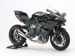 Model Kit Kawasaki Ninja H2R Motorcycle 1/12 Scale Model by Tamiya-2