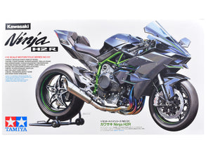 Model Kit Kawasaki Ninja H2R Motorcycle 1/12 Scale Model by Tamiya-0