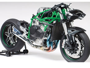 Model Kit Kawasaki Ninja H2R Motorcycle 1/12 Scale Model by Tamiya-4