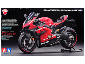 Model Kit Ducati Superleggera V4 Motorcycle 1/12 Scale Model by Tamiya-0