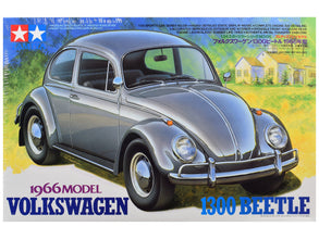 Model Kit 1966 Volkswagen 1300 Beetle 1/24 Scale Model by Tamiya-0