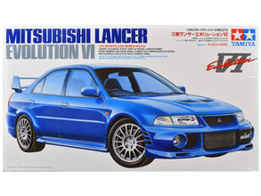 Model Kit Mitsubishi Lancer Evolution VI 1/24 Scale Model by Tamiya-0