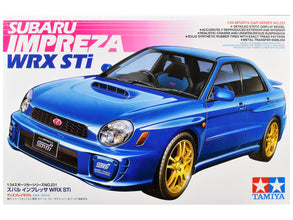 Model Kit Subaru Impreza WRX STi 1/24 Scale Model by Tamiya-0