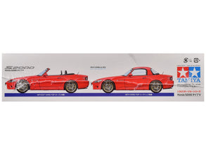 Model Kit Honda S2000 1/24 Scale Model by Tamiya-2