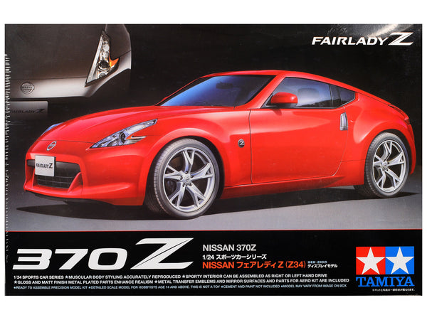 Model Kit Nissan 370Z (Fairlady Z) 1/24 Scale Model by Tamiya-0