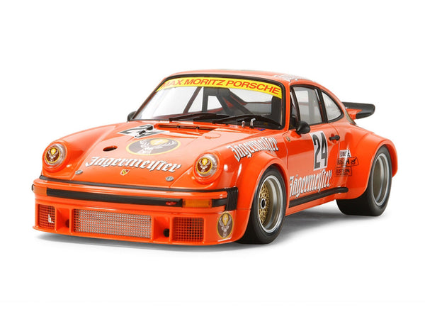 Model Kit Porsche Turbo RSR Type 934 "Jagermeister" 1/24 Scale Model by Tamiya-1