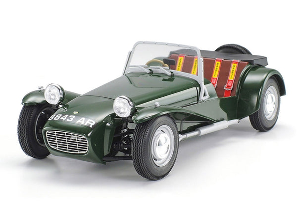 Model Kit Lotus Super 7 Series II 1/24 Scale Model by Tamiya-1