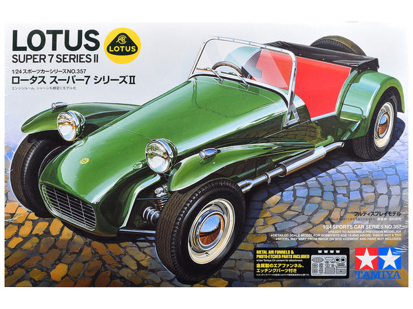 Model Kit Lotus Super 7 Series II 1/24 Scale Model by Tamiya-0