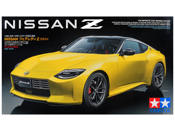 Model Kit Nissan Fairlady Z (RZ34) 1/24 Scale Model by Tamiya-0