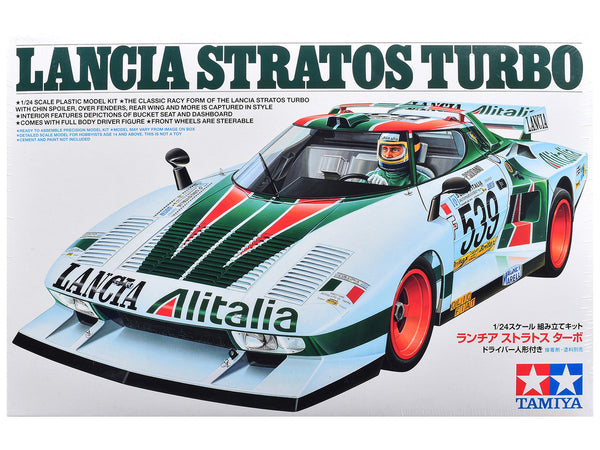Model Kit Lancia Stratos Turbo 1/24 Scale Model by Tamiya-0