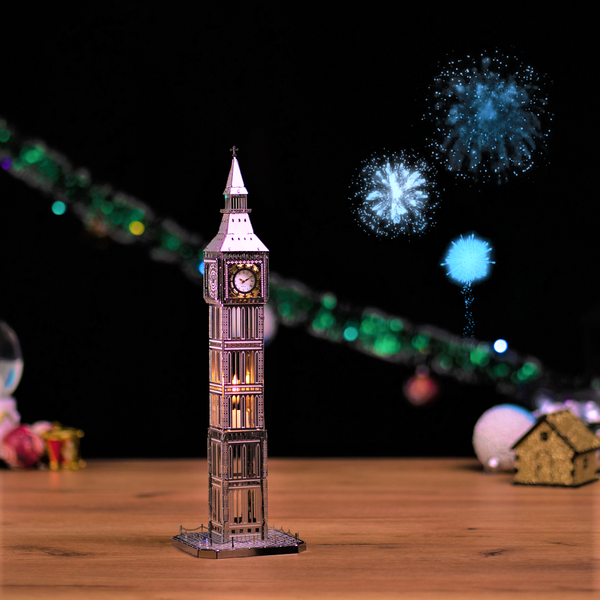 Metal Time The Great Bell Clock Tower - Metal Model Kit